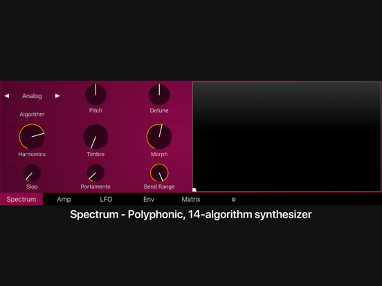Screenshot #4 pour Spectrum Synthesizer Bundle