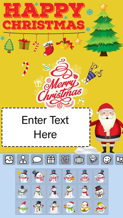 Greeting Cards Maker Christmas screenshot 3