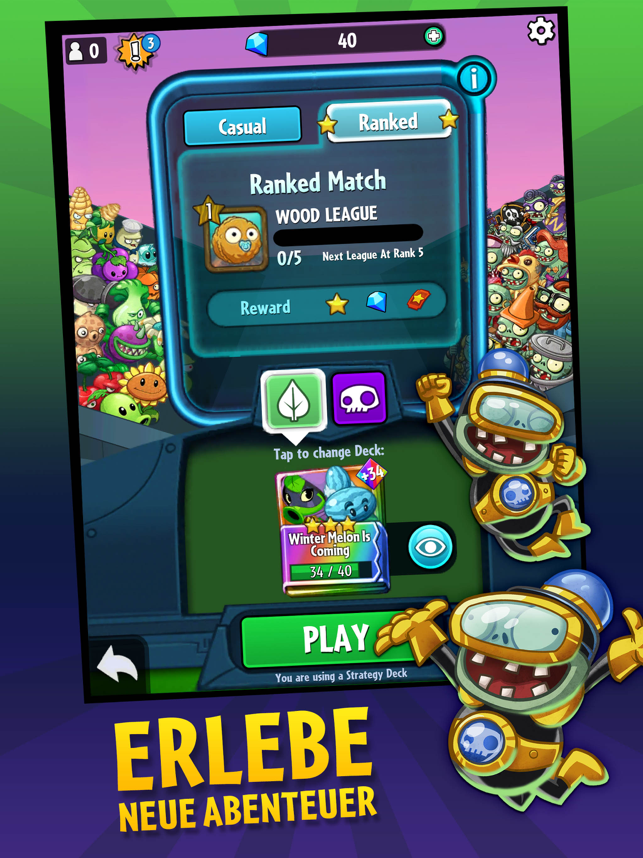 ‎Plants vs. Zombies™ Heroes Screenshot