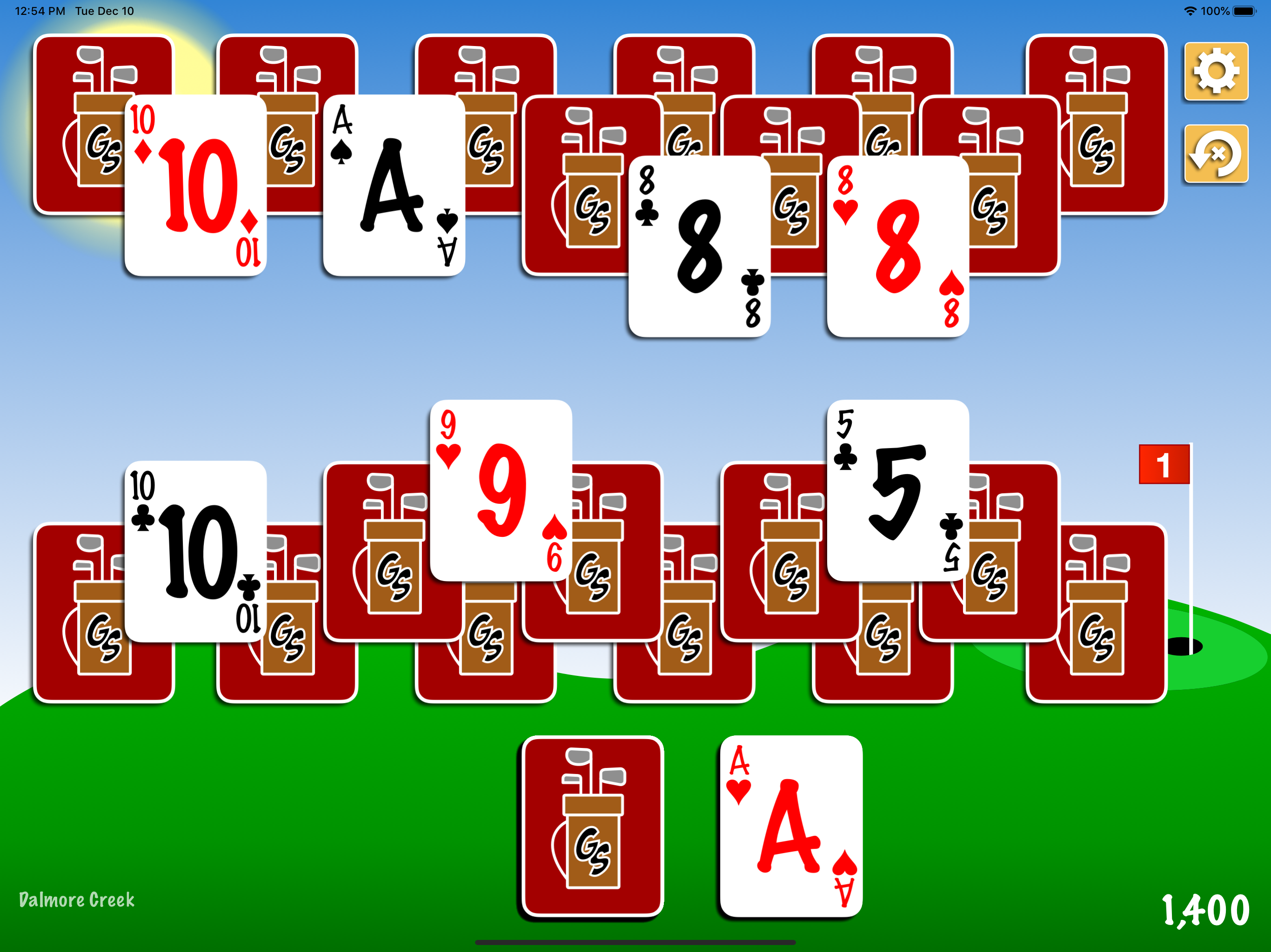 Golf Solitaire 2