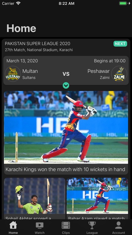 B Sports - PSL 2020 LIVE