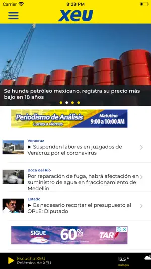 xeu Noticias screenshot 1