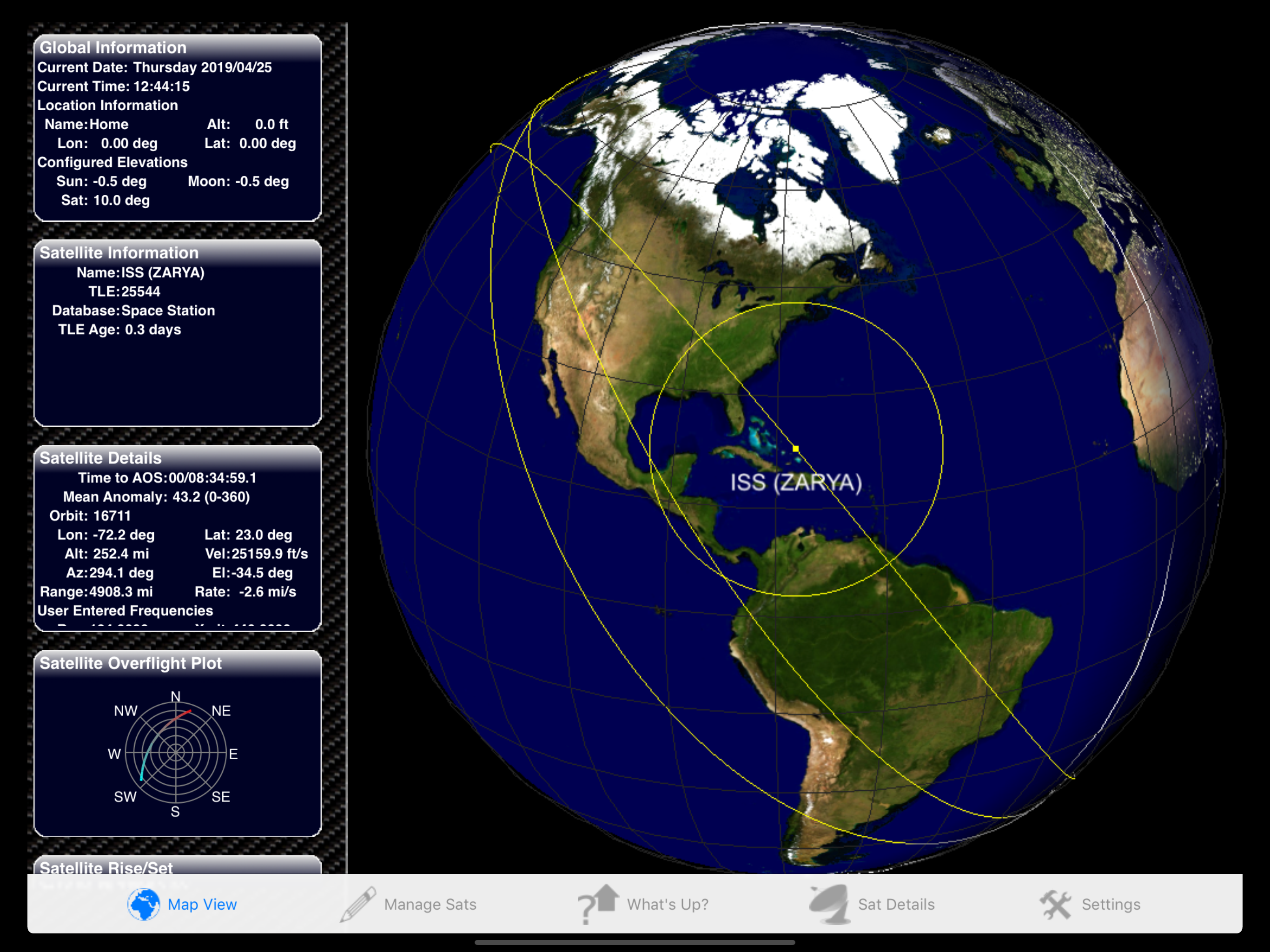 Satellite Tracker