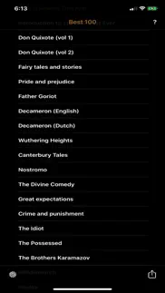 100 best books of all time iphone screenshot 1