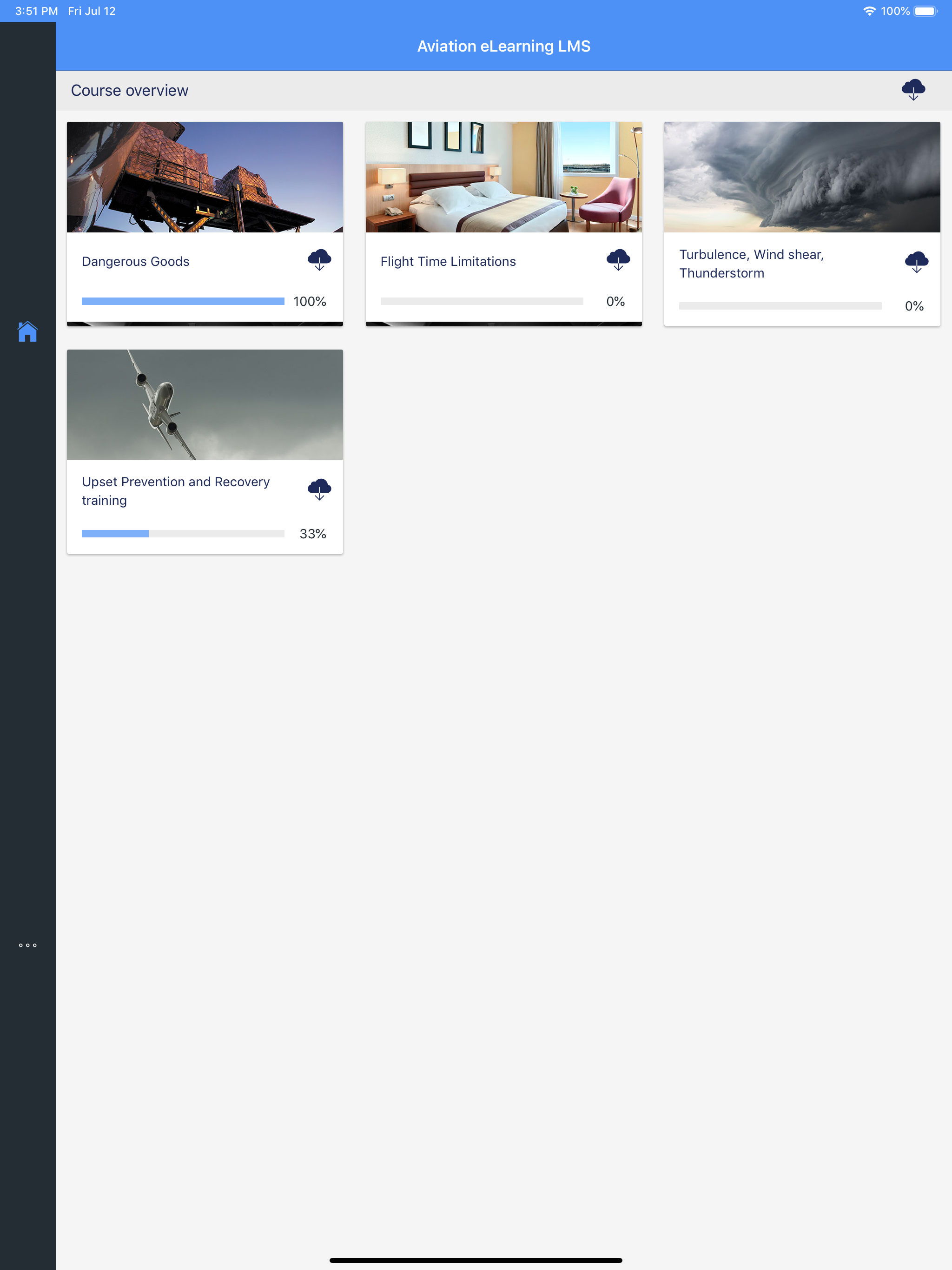 Aviation eLearning LMS