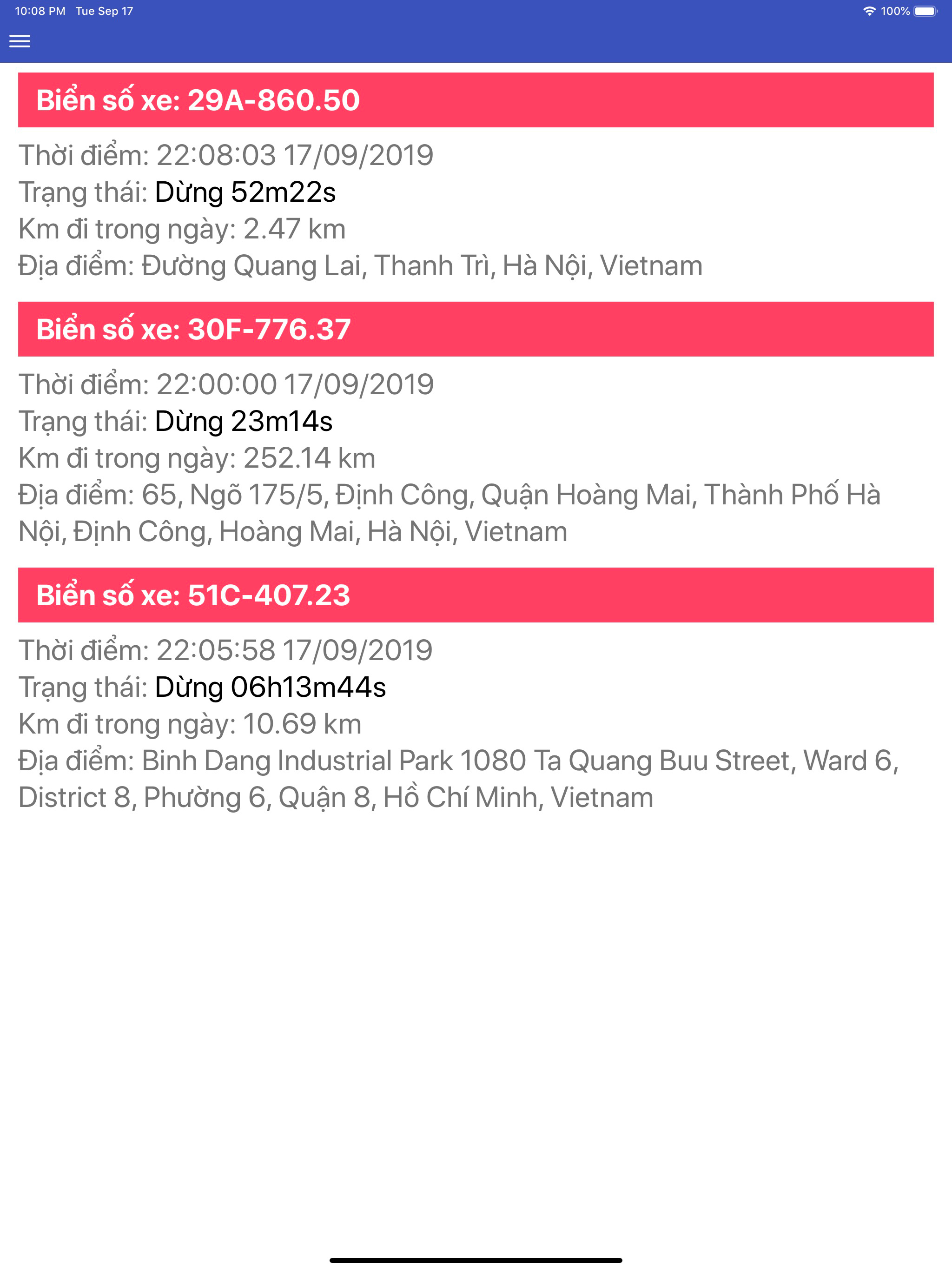 TADO GPS