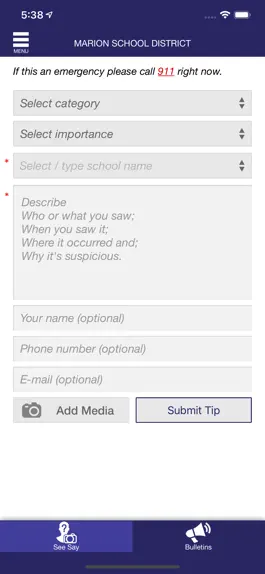 Game screenshot Marion School StudentProtect apk