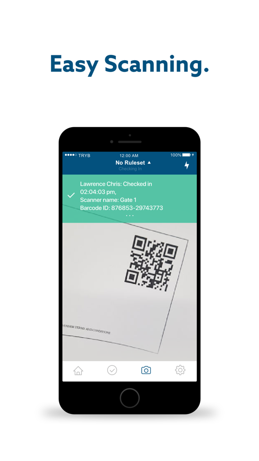 #4. TryBooking Ticket Scanning App (iOS) 来自: TryBooking PTY LTD