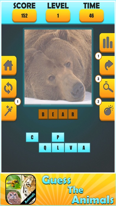 Screenshot #1 pour Guess Animal : Family Puzzle