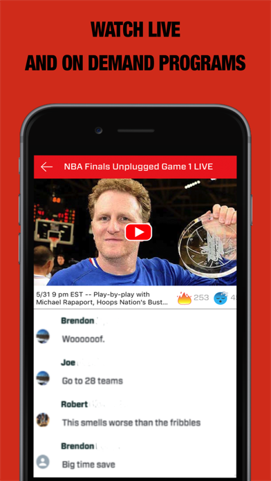 Fancred - Your only sports app Screenshot