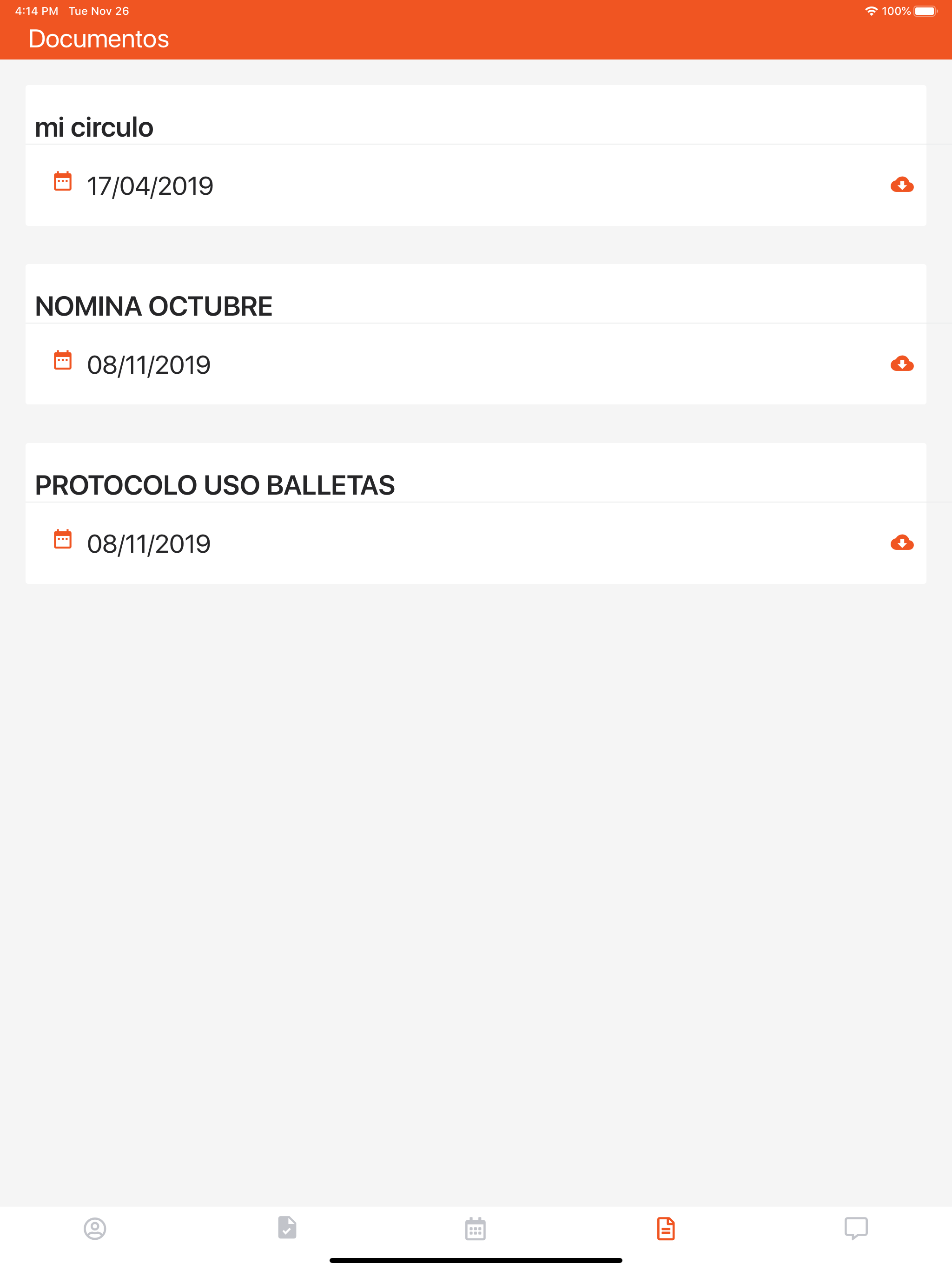 Partes y Personal screenshot 11