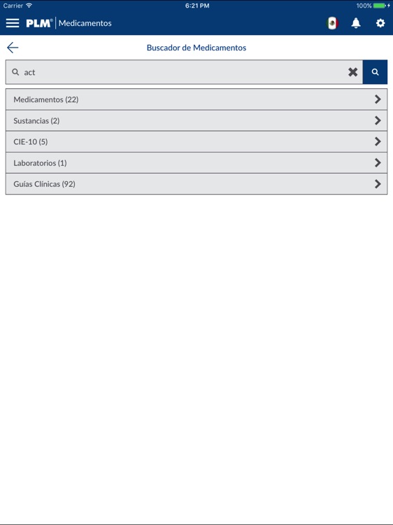PLM Medicamentos for iPad