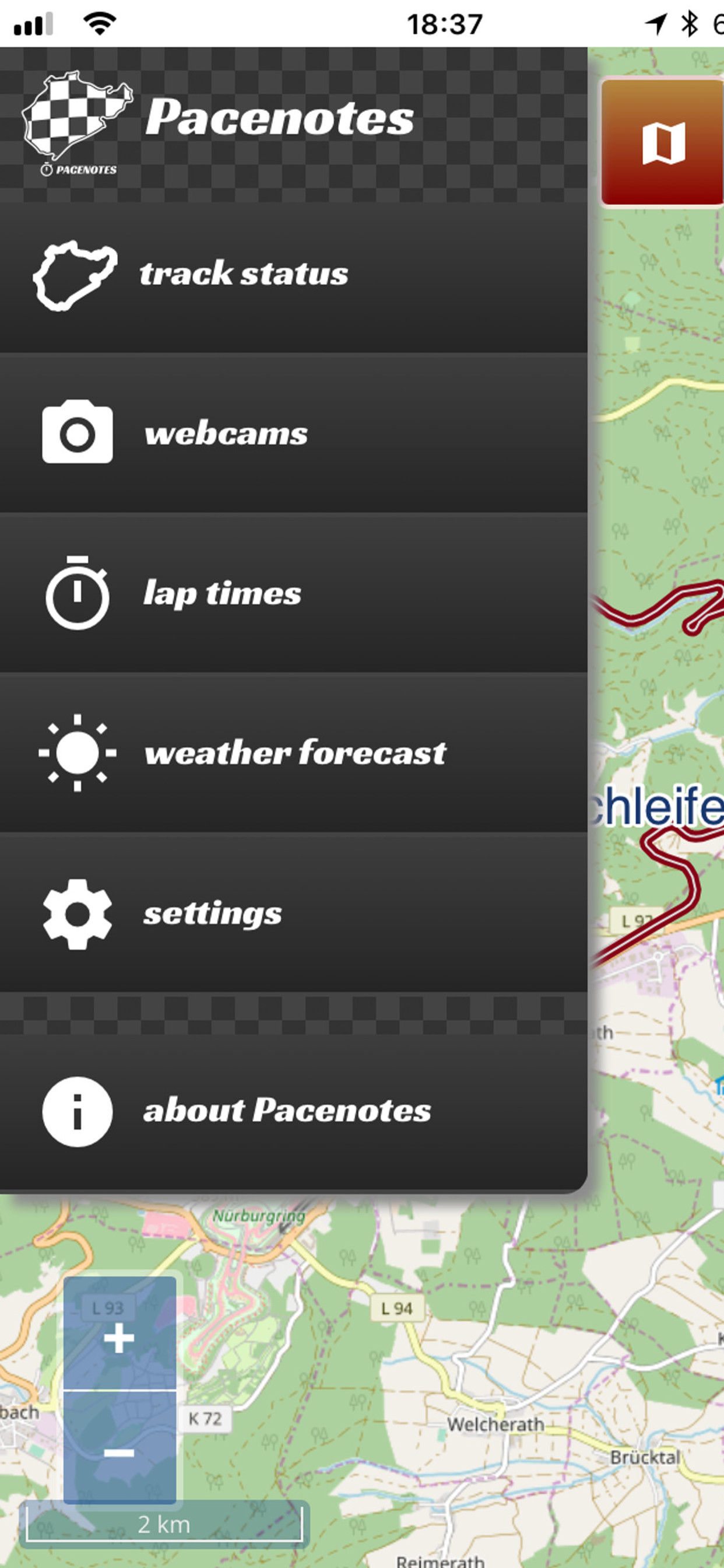 Nordschleife Pacenotes