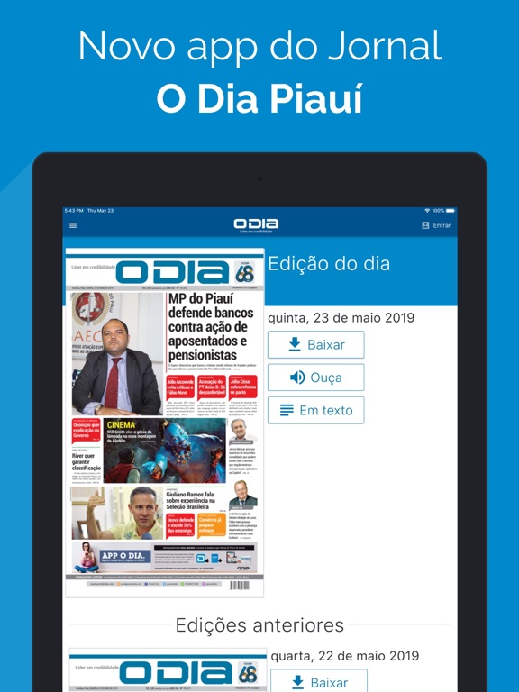 Screenshot #4 pour Jornal O Dia - PI