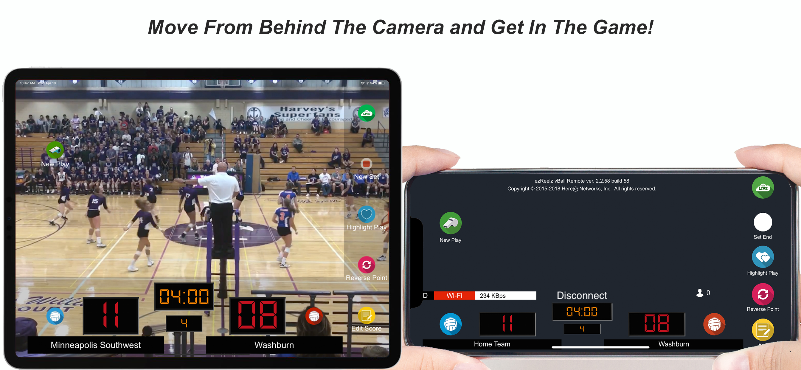 ezReelz vBall Remote
