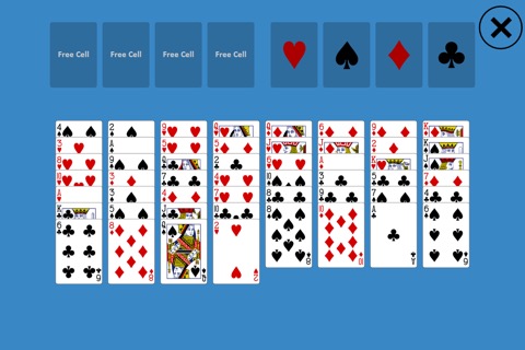 Classic FreeCell Solitaireのおすすめ画像1