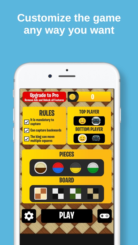 #3. Checkers 2 Players (Dama) (iOS) De: Roghan Games