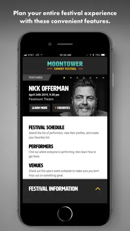 Game screenshot Moontower Comedy Festival mod apk