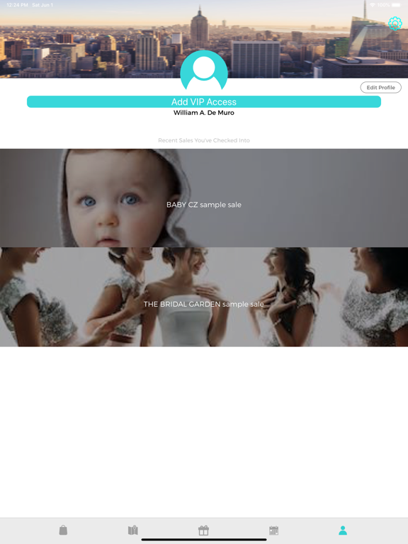 ShopDrop Sample Sales iPad screenshot 8 - Shopping app