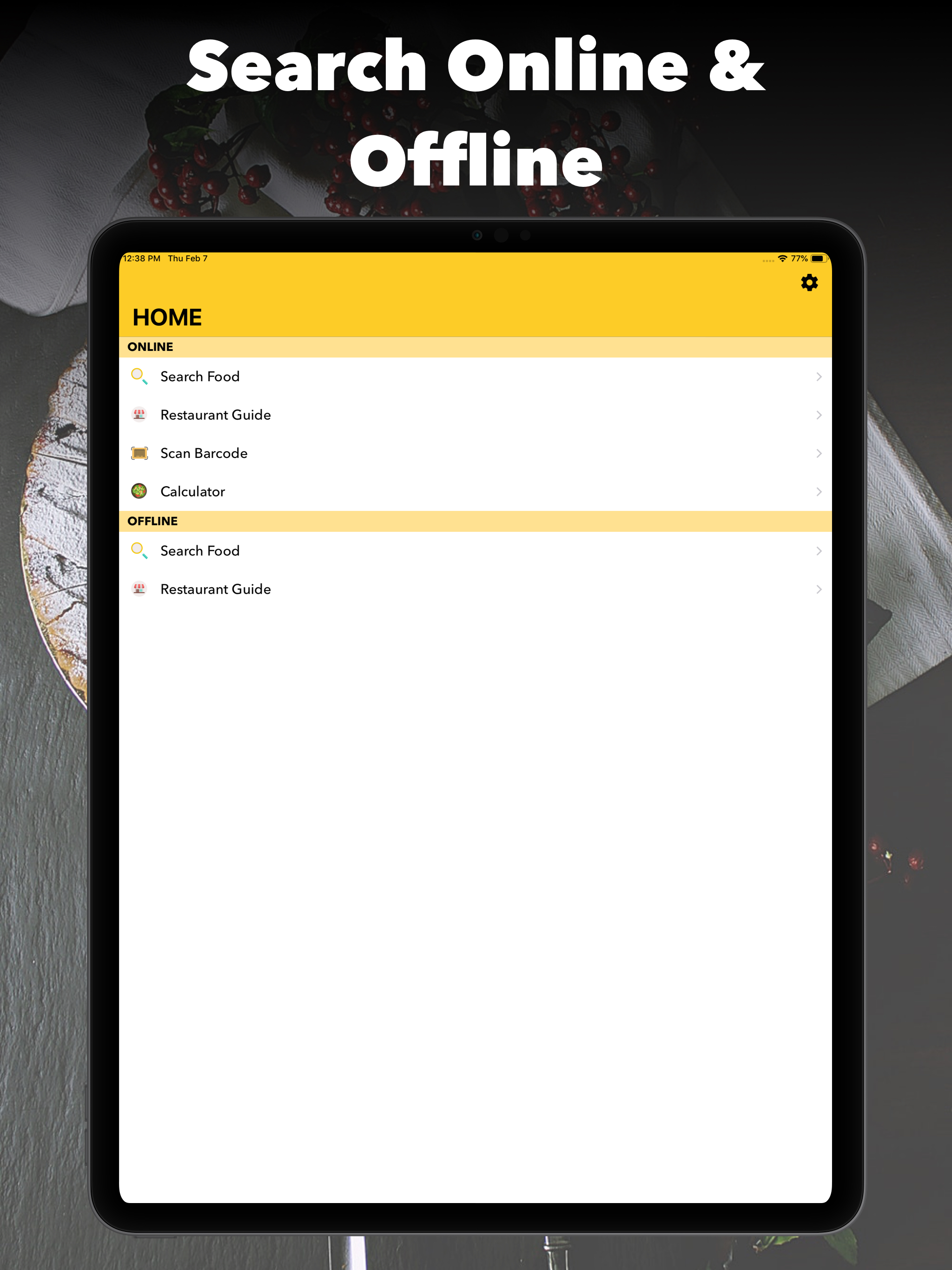 Smart - Food Score Calculator