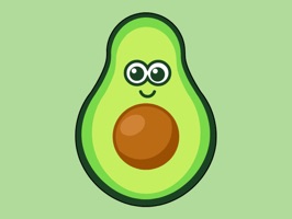 Avocado stickers for iMessage