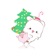 Adorable Bunny Holiday app icon - Stickers app for iPhone