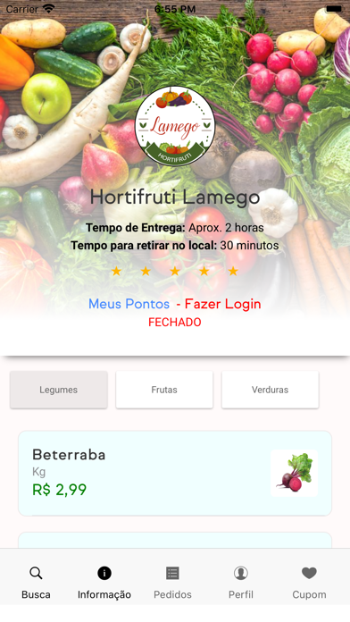 Screenshot #1 pour Hortifruti Lamego