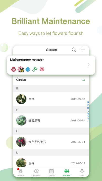 Gfinger - Online Flower Diary screenshot-3