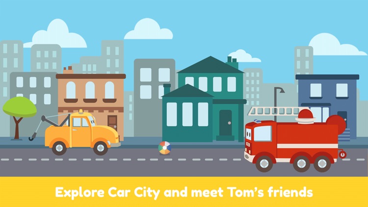 Tom the Tow Truck of Car City screenshot-0