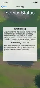 Server Status For :  Fortnite screenshot #1 for iPhone