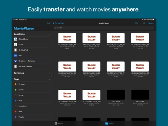 Screenshot #4 pour WiFi Movie Player