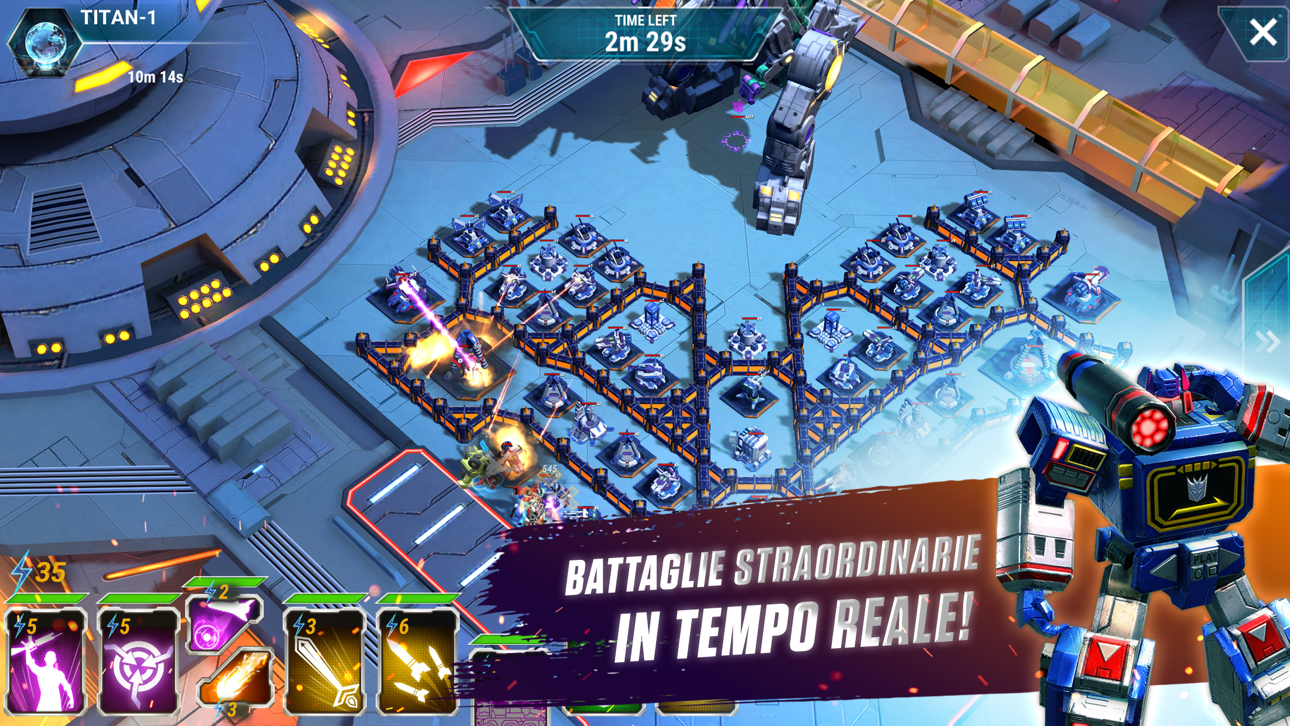Transformers: Earth Wars iOS Mod IPA screenshot 2 - iOS game interface