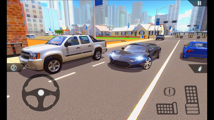 Ultimate Car Driving Sim 3D screenshot-4