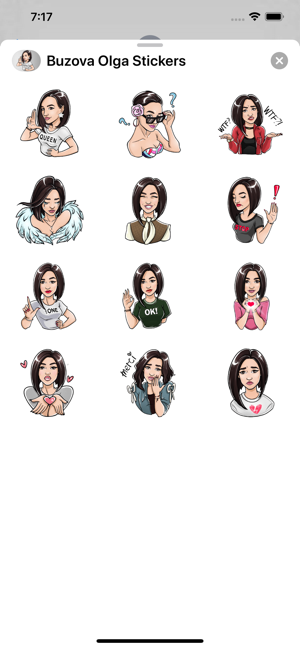 Buzova Olga Stickers(圖1)-速報App
