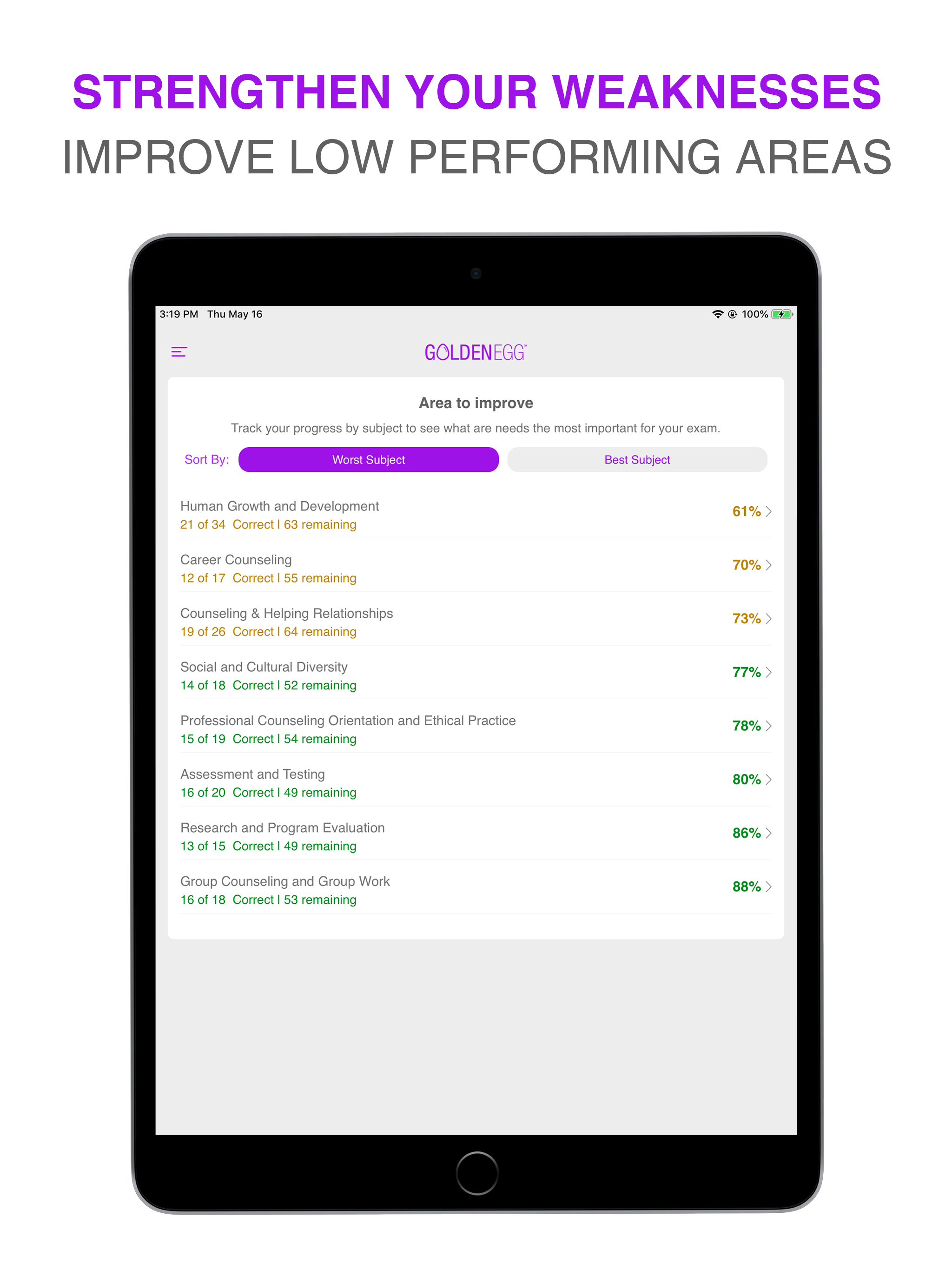 NCE Practice Test Pro screenshot 10