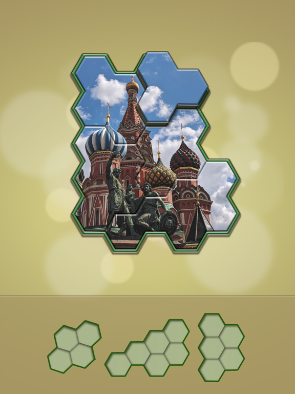 Jigsaw Hexa Block iPad screenshot
