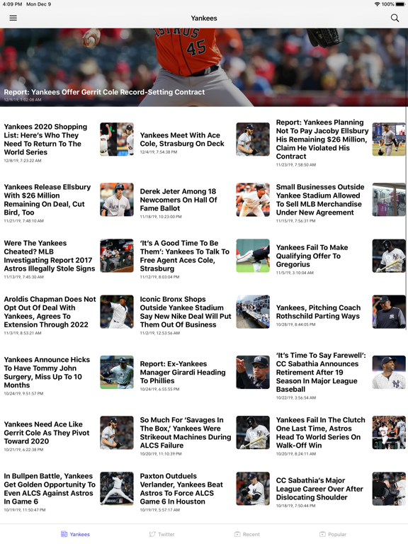 New York Local News & Sports iPad screenshot 6 - News app