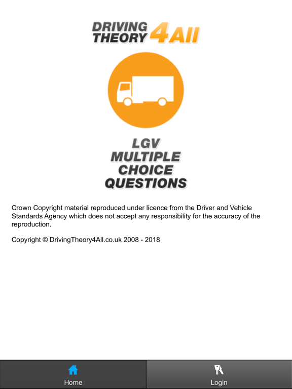 LGV Driving Theory Test 2019
