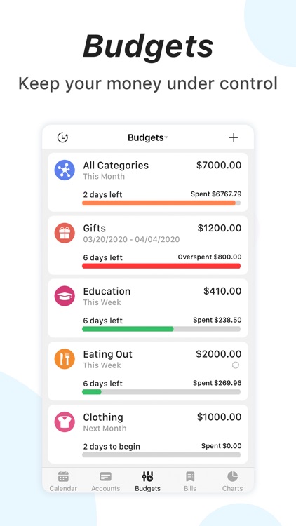 bWallet - Expense Tracker screenshot-3