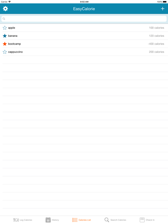 Screenshot #5 pour Easy Calorie - Calorie Tracker