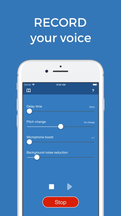 DAF Pro:Slower, clearer speech