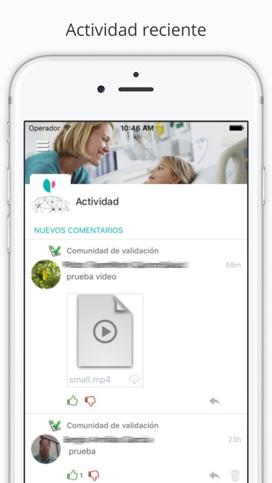 Screenshot #1 pour Quirónsalud Social