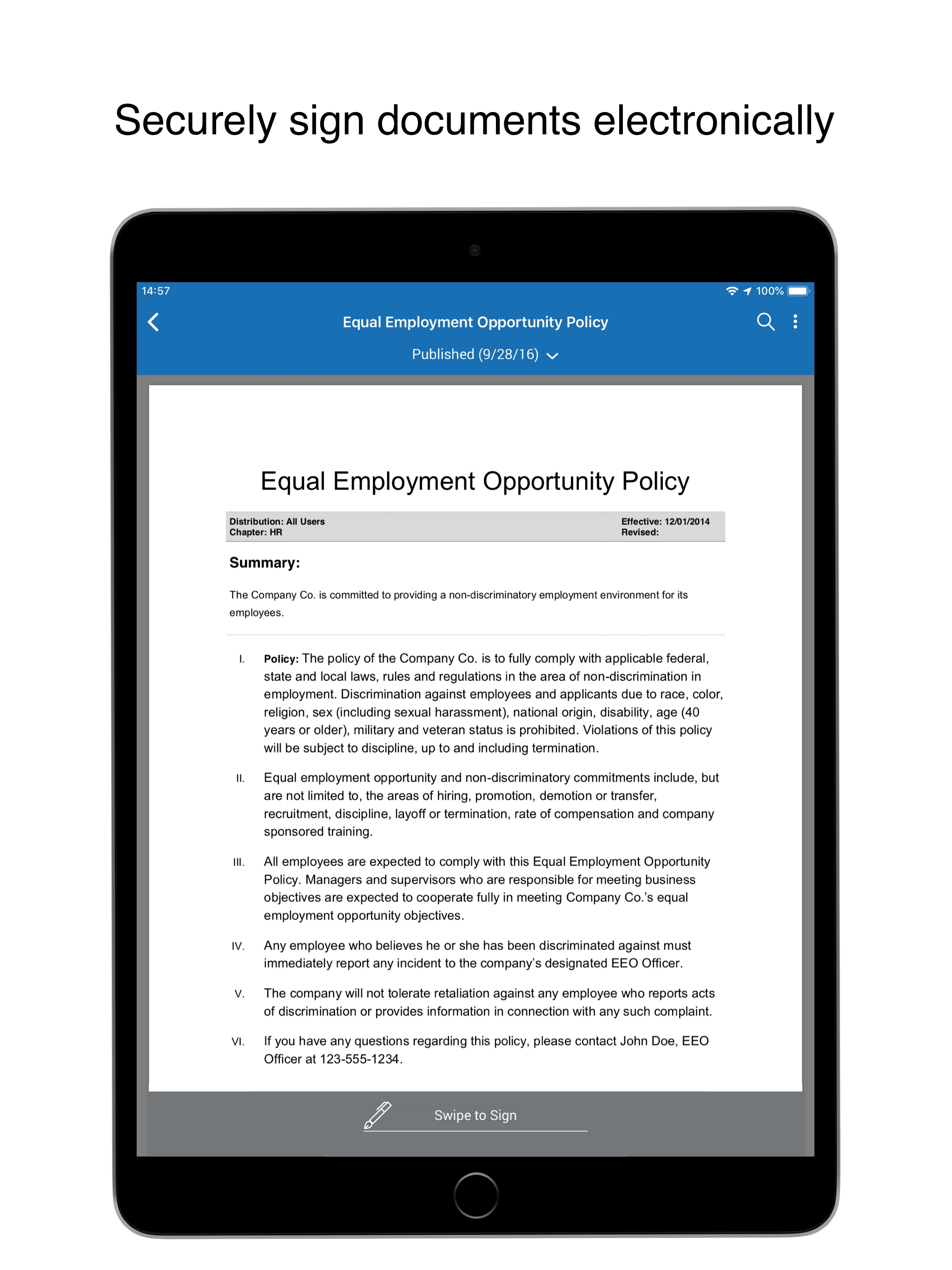 PowerDMS - Policy Management