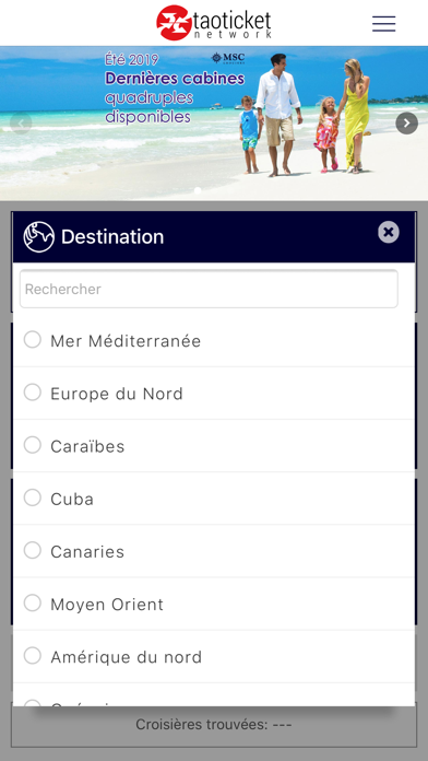 Screenshot #3 pour Ticketmsc – Croisières