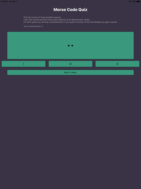 Screenshot #5 pour Morse Code Flashcards+Quizzes