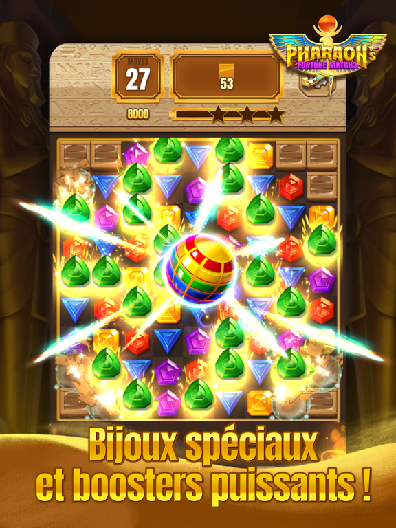 Screenshot #6 pour Pharaoh's Fortune Match 3