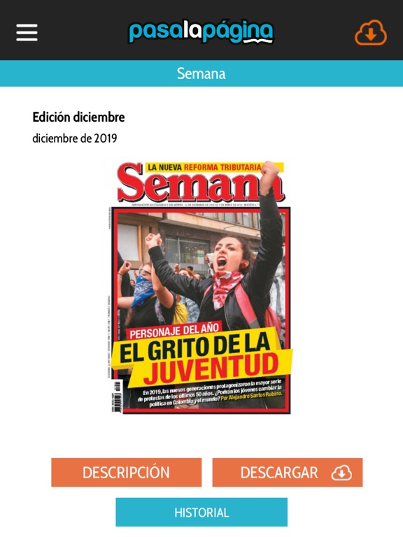 PasaLaPagina iPad screenshot 4 - Entertainment app