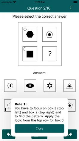 Game screenshot IQ Test: Raven's Matrices 2 apk
