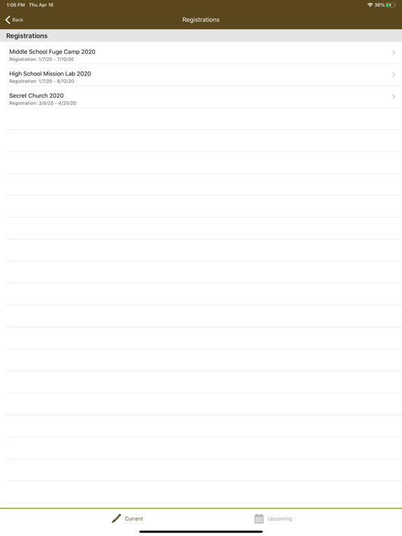 Canopy Roads Baptist Church iPad screenshot 4 - Lifestyle app