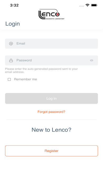 Lenco Patient Screenshot